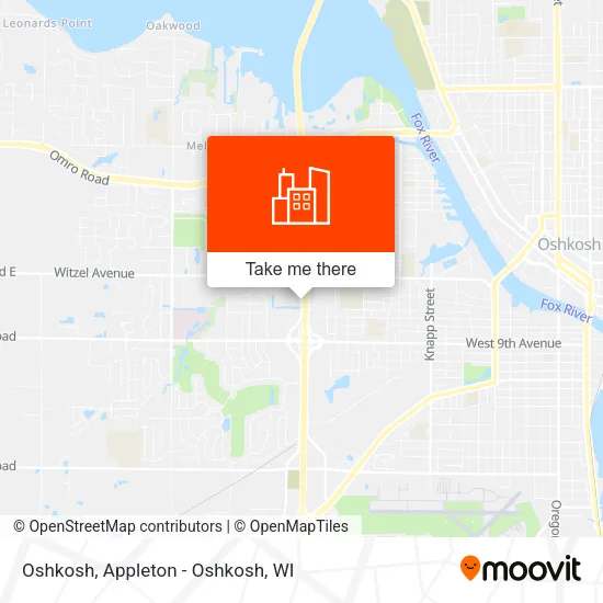 Oshkosh map