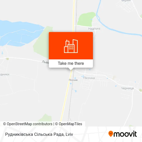 Рудниківська Сільська Рада map