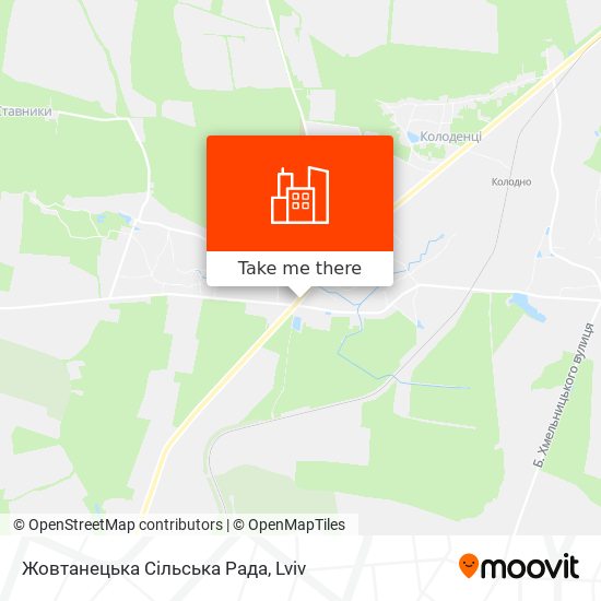 Жовтанецька Сільська Рада map