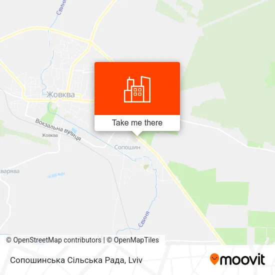Сопошинська Сільська Рада map
