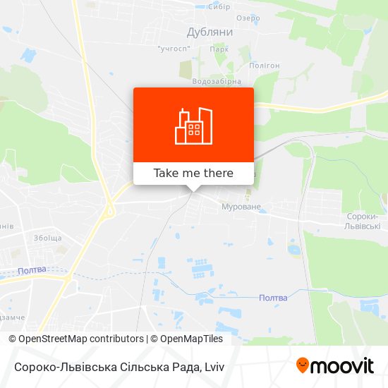 Сороко-Львівська Сільська Рада map