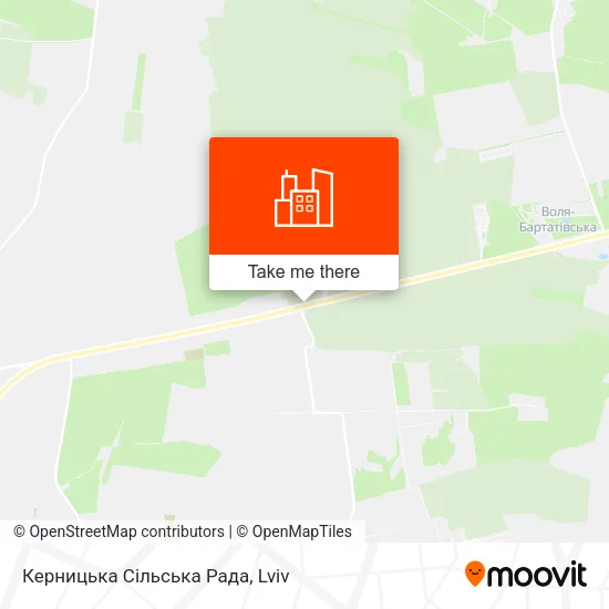 Керницька Сільська Рада map