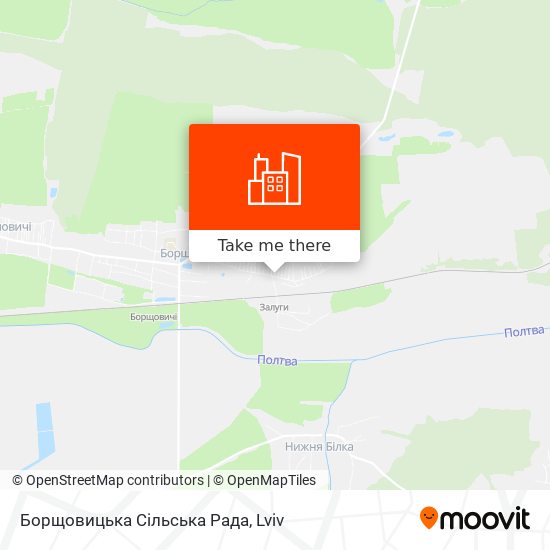 Борщовицька Сільська Рада map