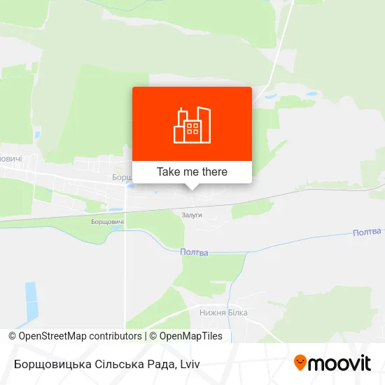 Борщовицька Сільська Рада map