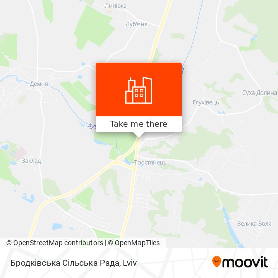 Бродківська Сільська Рада map