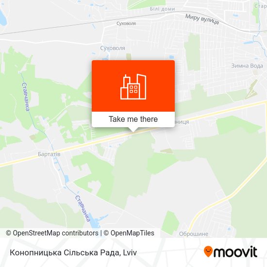 Конопницька Сільська Рада map