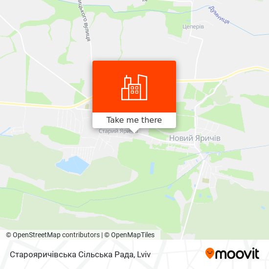 Старояричівська Сільська Рада map