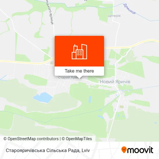Старояричівська Сільська Рада map