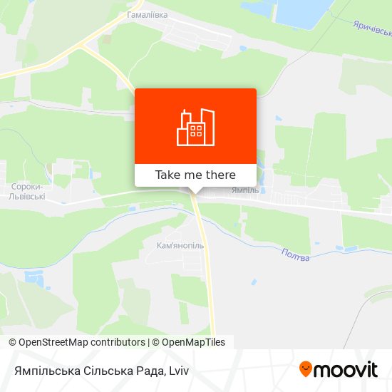 Ямпільська Сільська Рада map