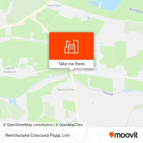 Ямпільська Сільська Рада map