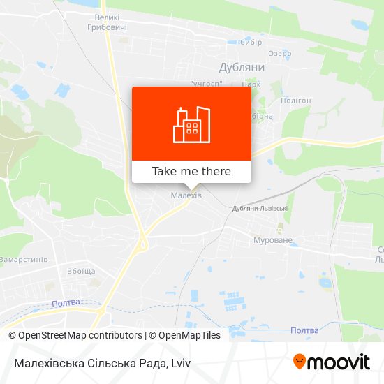 Малехівська Сільська Рада map