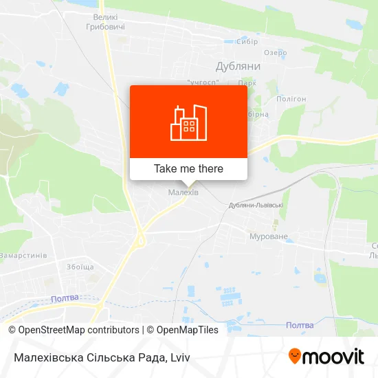 Малехівська Сільська Рада map