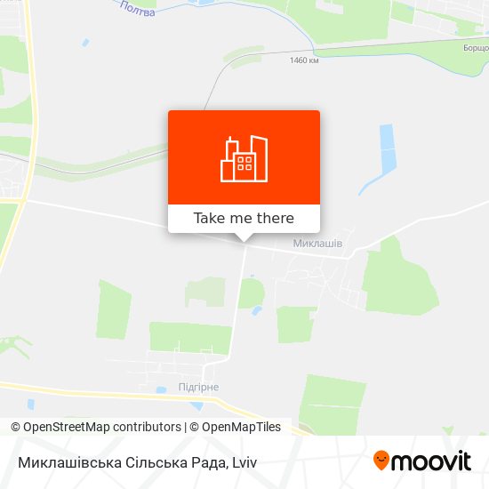 Миклашівська Сільська Рада map