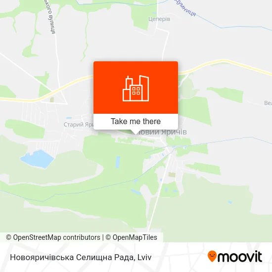 Новояричівська Селищна Рада map