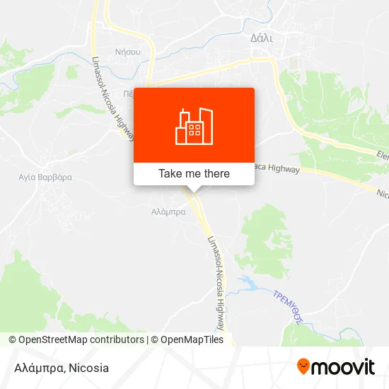 Aλάμπρα map