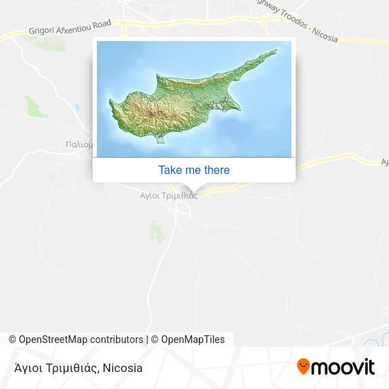 Άγιοι Τριμιθιάς map