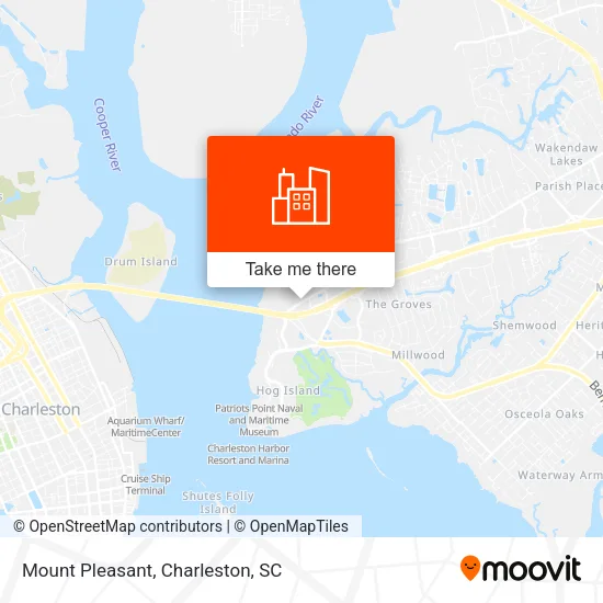 Mount Pleasant map