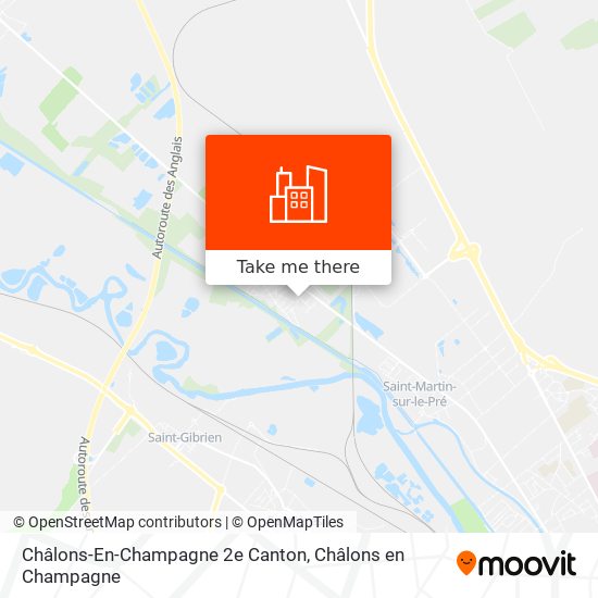Châlons-En-Champagne  2e  Canton map
