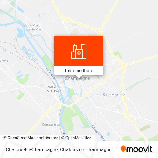 Châlons-En-Champagne map