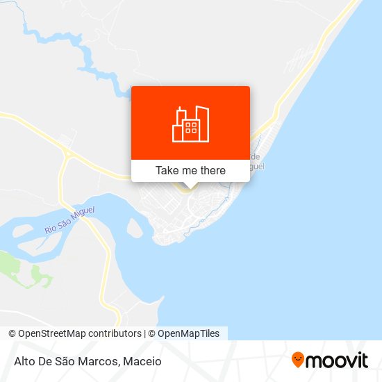 Alto De São Marcos map