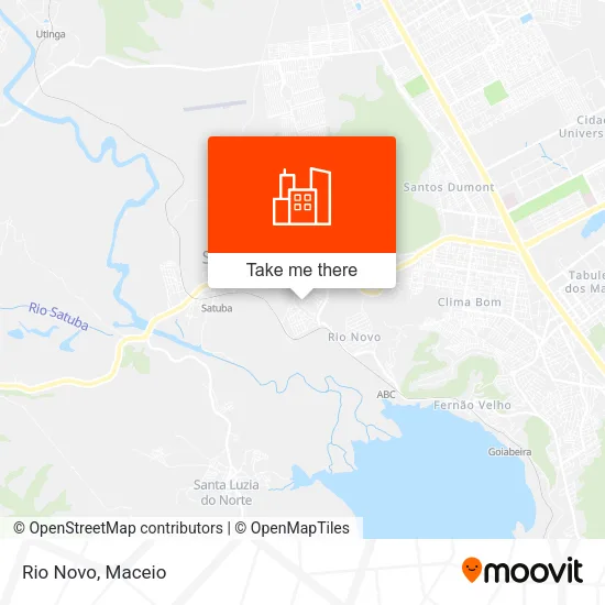 Rio Novo map