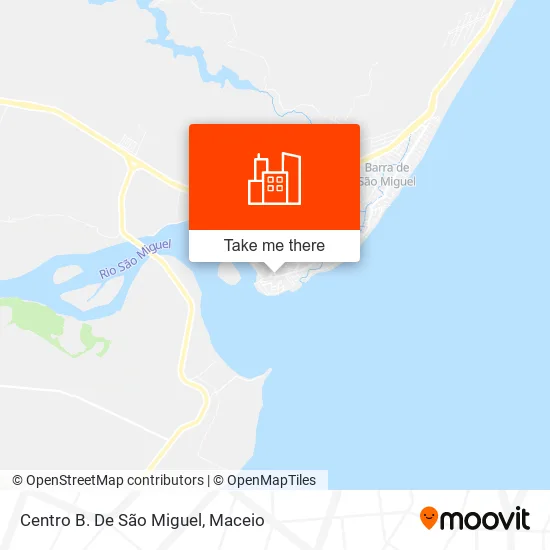 Centro B. De São Miguel map
