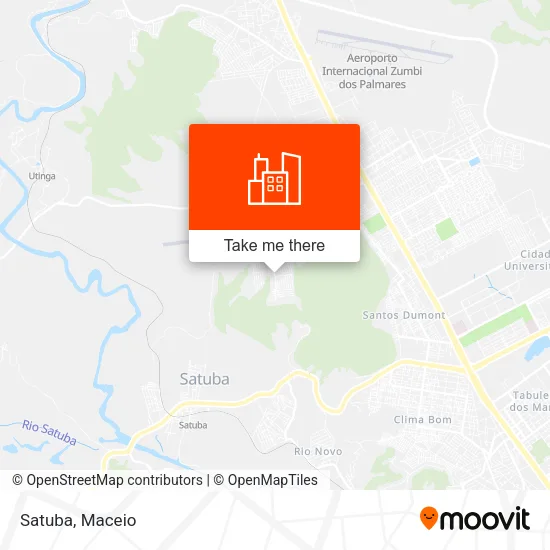 Satuba map
