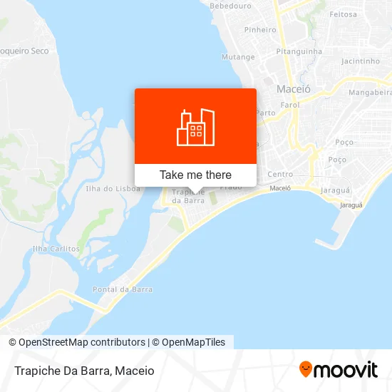 Trapiche Da Barra map