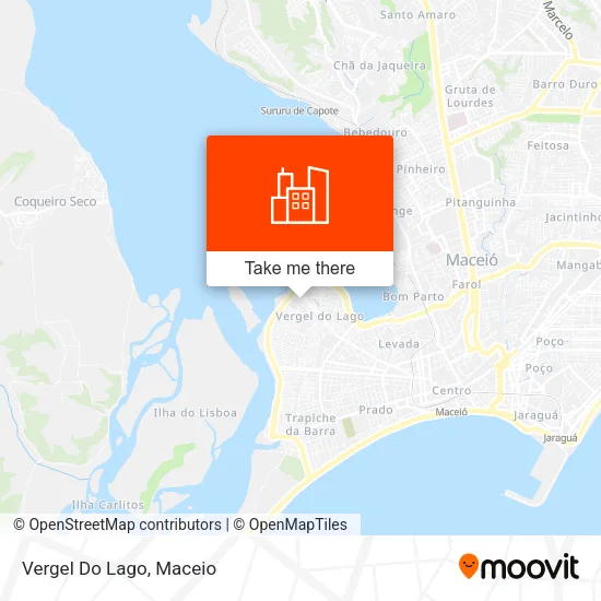 Vergel Do Lago map