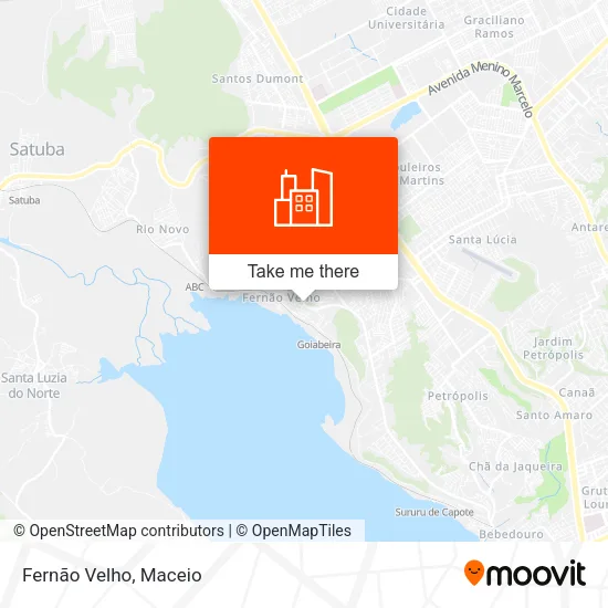 Fernão Velho map