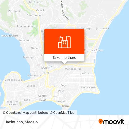 Jacintinho map