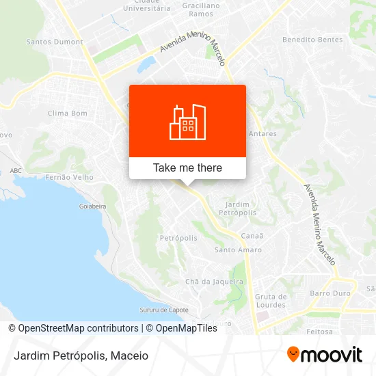 Jardim Petrópolis map