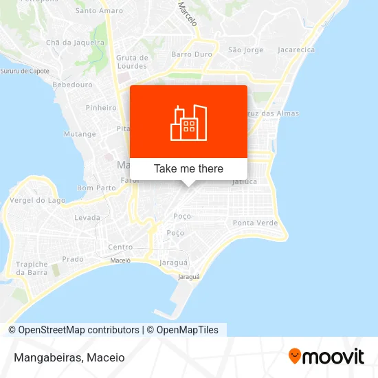 Mangabeiras map