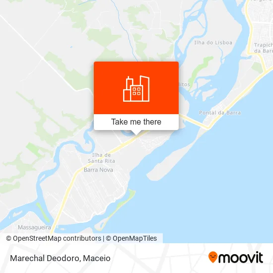 Marechal Deodoro map