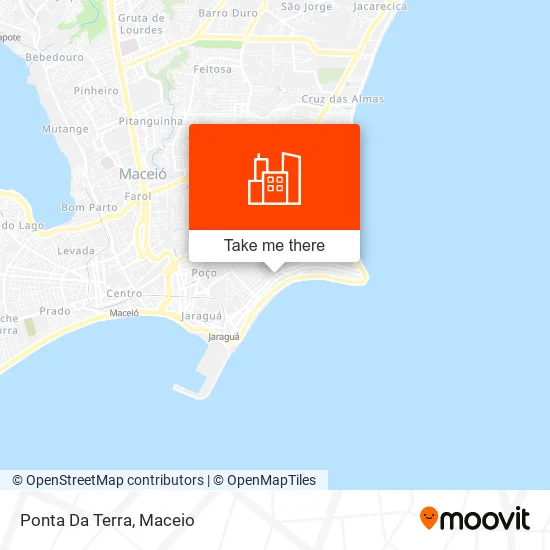 Ponta Da Terra map