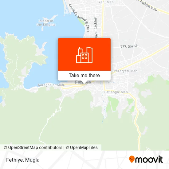 Fethiye map
