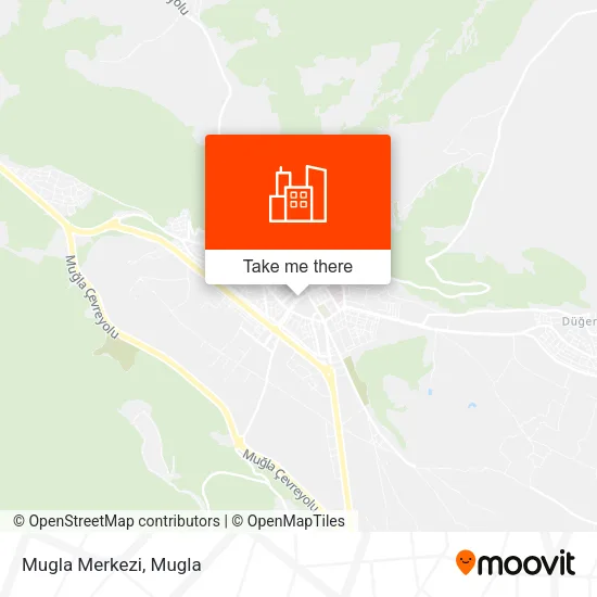 Mugla Merkezi map