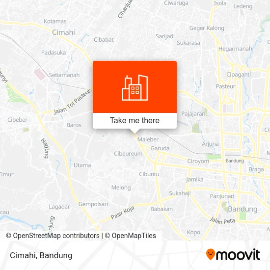 Cimahi map