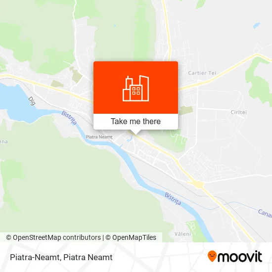 Piatra-Neamt map