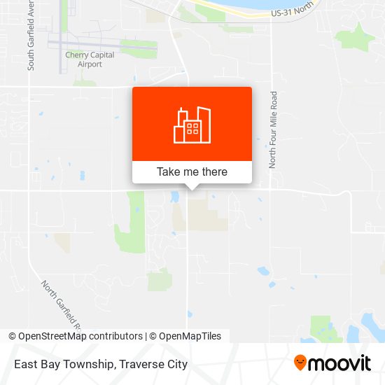 East Bay Township map