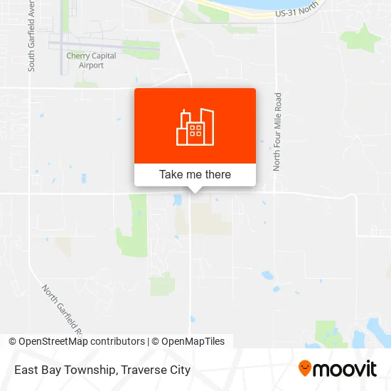 East Bay Township map