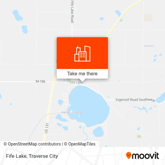 Fife Lake map