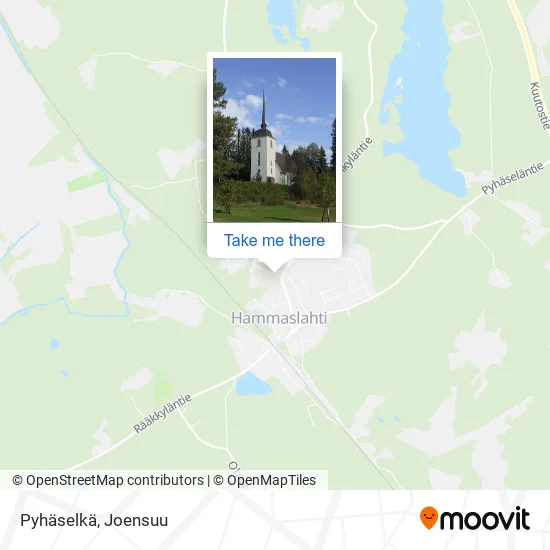 Pyhäselkä map