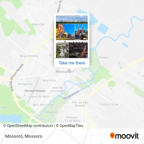 Mossoró map