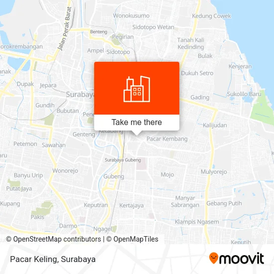 Pacar Keling map