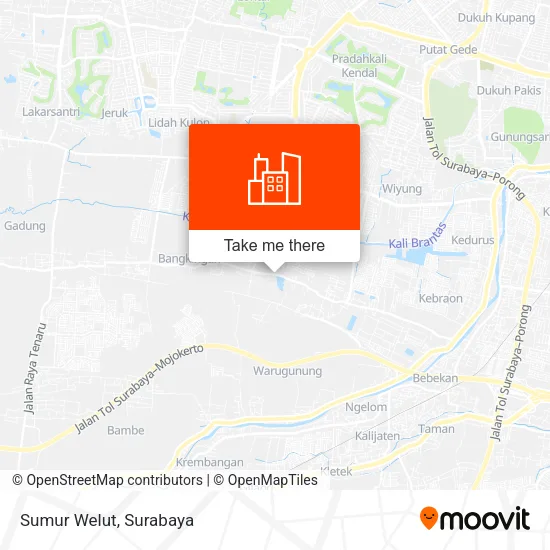 Sumur Welut map