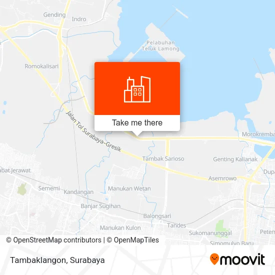 Tambaklangon map