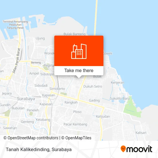 Tanah Kalikedinding map