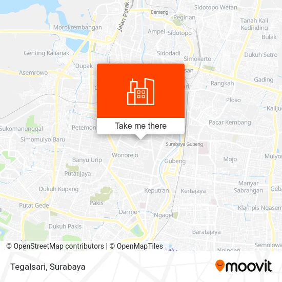 Tegalsari map