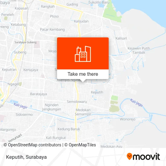Keputih map